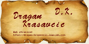 Dragan Krasavčić vizit kartica